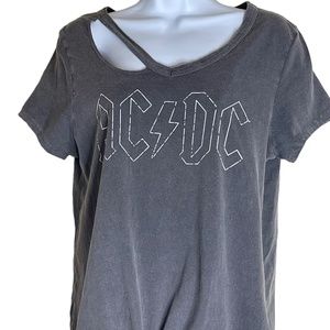 Graphic AC/DC Band T-shirt, Size L